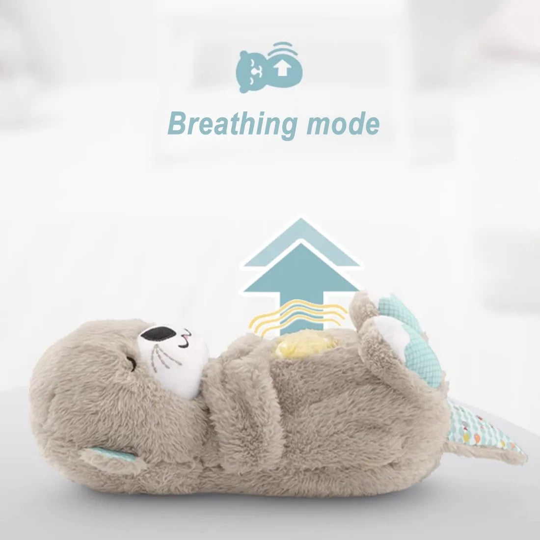 Breathing Otter Toy